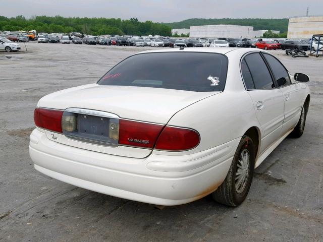 1G4HP52K75U286662 - 2005 BUICK LESABRE CU WHITE photo 4