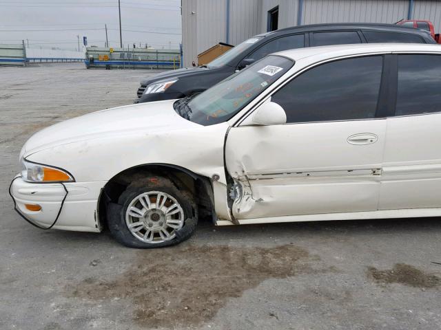 1G4HP52K75U286662 - 2005 BUICK LESABRE CU WHITE photo 9