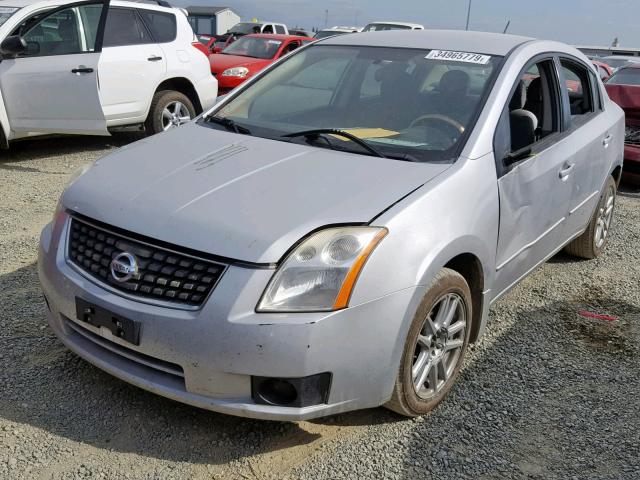 3N1AB61E47L652695 - 2007 NISSAN SENTRA 2.0 SILVER photo 2