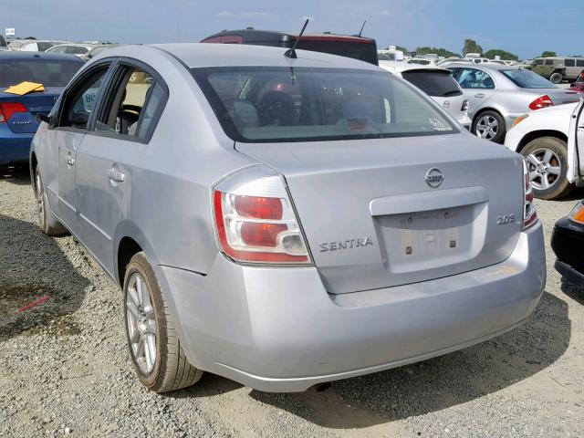 3N1AB61E47L652695 - 2007 NISSAN SENTRA 2.0 SILVER photo 3