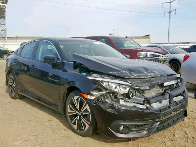 2HGFC1F79GH657883 - 2016 HONDA CIVIC EXL BLACK photo 1