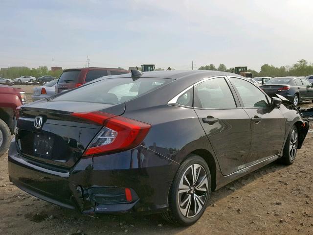 2HGFC1F79GH657883 - 2016 HONDA CIVIC EXL BLACK photo 4