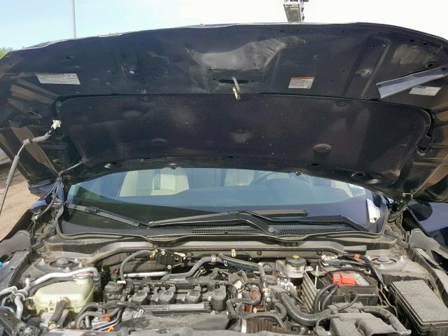 2HGFC1F79GH657883 - 2016 HONDA CIVIC EXL BLACK photo 7