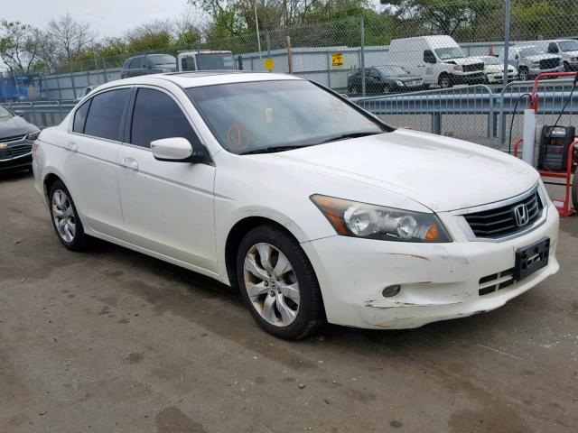 1HGCP36859A043037 - 2009 HONDA ACCORD EXL WHITE photo 1