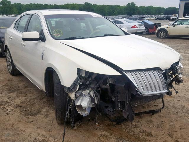 1LNHL9DR0CG805978 - 2012 LINCOLN MKS WHITE photo 1