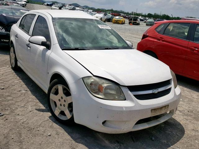 1G1AT58H897260033 - 2009 CHEVROLET COBALT LT WHITE photo 1