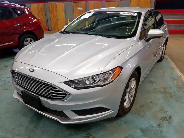 3FA6P0G71HR106581 - 2017 FORD FUSION S  photo 2