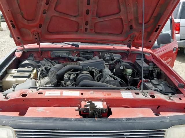 1FTCR10A7SPA71661 - 1995 FORD RANGER RED photo 7