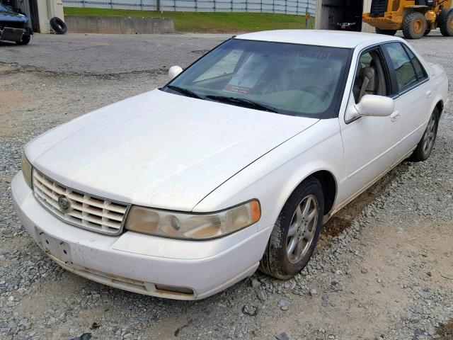 1G6KS54Y94U165966 - 2004 CADILLAC SEVILLE SL WHITE photo 2