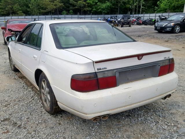 1G6KS54Y94U165966 - 2004 CADILLAC SEVILLE SL WHITE photo 3