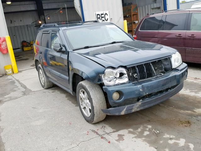 1J4GR48K65C678897 - 2005 JEEP GRAND CHER BLUE photo 1