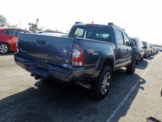 5TFJU4GN8DX044844 - 2013 TOYOTA TACOMA DOUBLE CAB PRERUNNER  photo 4