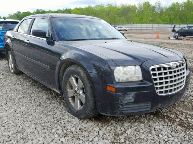 2C3KA43R26H471163 - 2006 CHRYSLER 300 BLACK photo 1