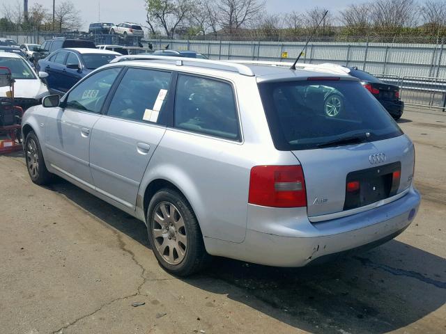 WAUDA24B7XN009360 - 1999 AUDI A6 AVANT Q SILVER photo 3