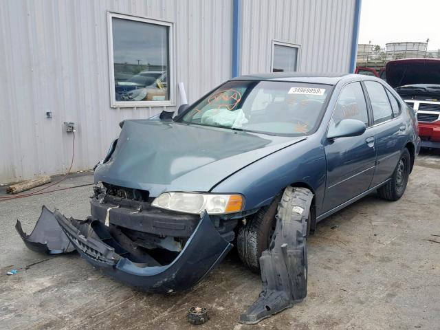 1N4DL01D51C138536 - 2001 NISSAN ALTIMA XE TEAL photo 2