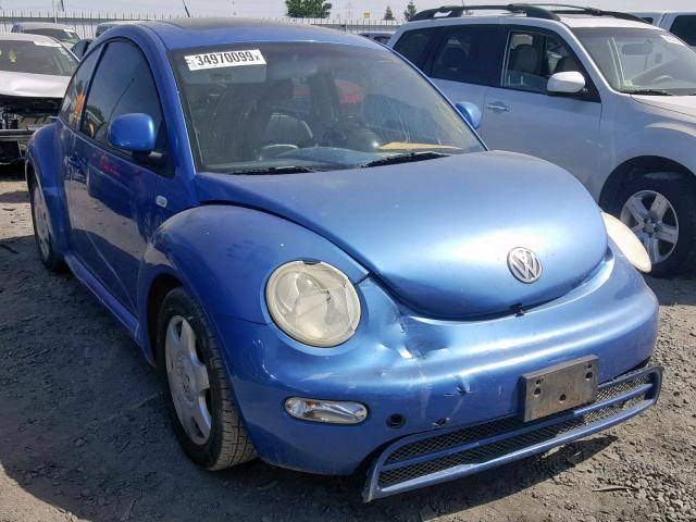 3VWBC21C8XM449001 - 1999 VOLKSWAGEN NEW BEETLE Mavi foto 1