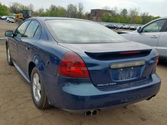 2G2WS522151278065 - 2005 PONTIAC GRAND PRIX 蓝色 照片 3