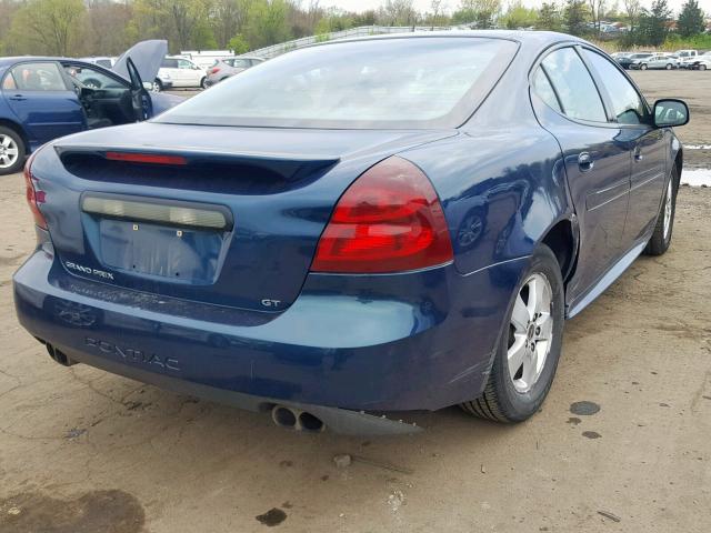 2G2WS522151278065 - 2005 PONTIAC GRAND PRIX 蓝色 照片 4