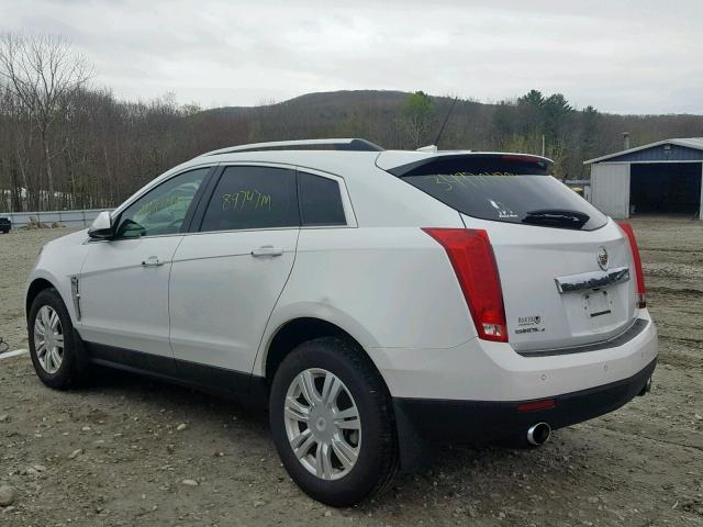 3GYFNDE32CS589890 - 2012 CADILLAC SRX LUXURY WHITE photo 3