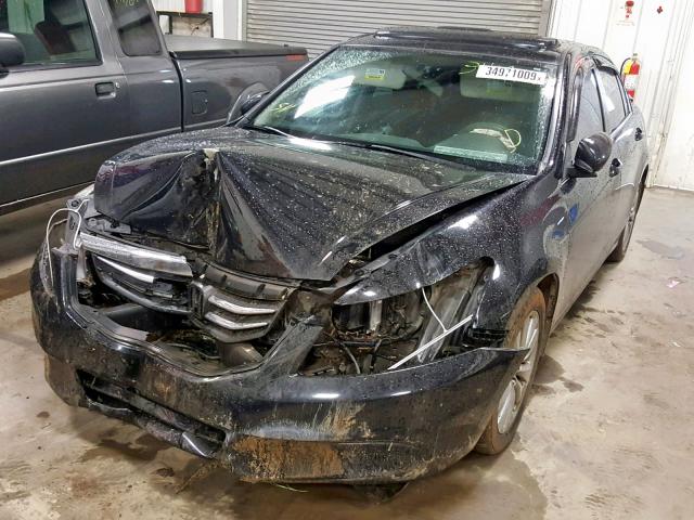 1HGCP2F73CA108119 - 2012 HONDA ACCORD EX BLACK photo 2