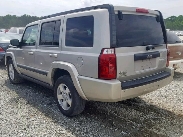 1J8HG48K08C135137 - 2008 JEEP COMMANDER ვერცხლისფერი ფოტო 3