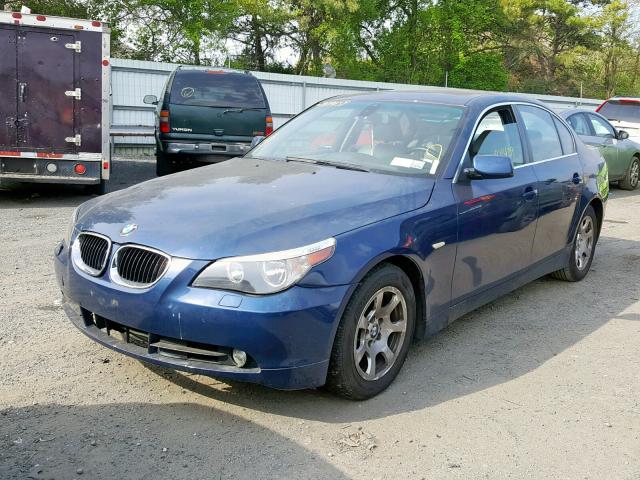 WBANA53574B173867 - 2004 BMW 525 I BLUE photo 2