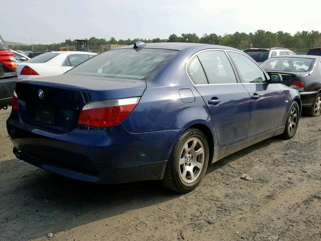 WBANA53574B173867 - 2004 BMW 525 I BLUE photo 4