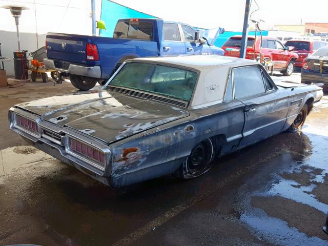 5Y83Z139830 - 1965 FORD T-BIRD BLUE photo 4