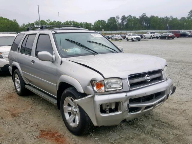 JN8DR09X82W652148 - 2002 NISSAN PATHFINDER SILVER photo 1