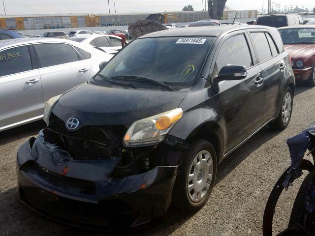 JTKKU10428J005270 - 2008 TOYOTA SCION XD BLACK photo 2