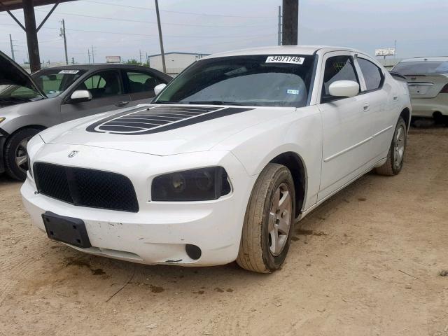 2B3CA3CV5AH309822 - 2010 DODGE CHARGER SX WHITE photo 2