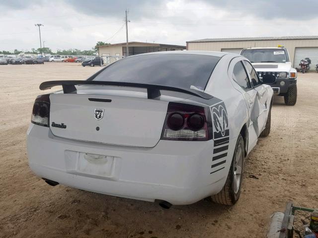 2B3CA3CV5AH309822 - 2010 DODGE CHARGER SX WHITE photo 4