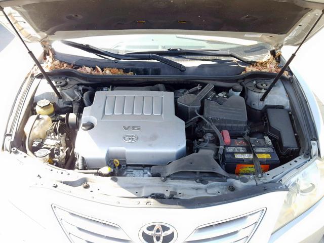 JTNBK46K173010852 - 2007 TOYOTA CAMRY NEW SILVER photo 7