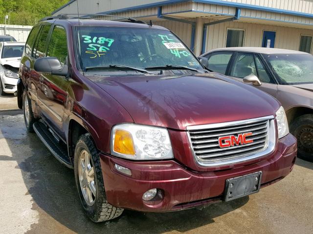 1GKDT13S772253654 - 2007 GMC ENVOY BURGUNDY photo 1