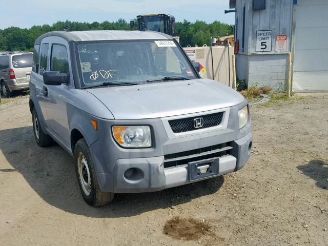 5J6YH28213L035365 - 2003 HONDA ELEMENT DX SILVER photo 1