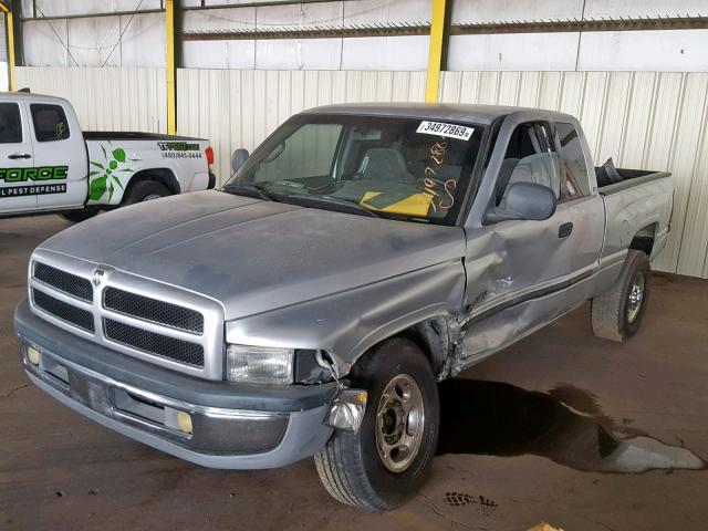 1B7KC23661J533946 - 2001 DODGE RAM 2500 SILVER photo 2