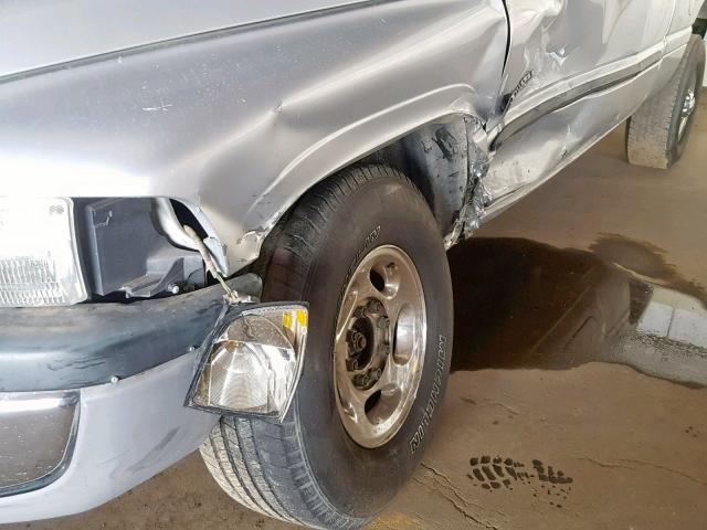 1B7KC23661J533946 - 2001 DODGE RAM 2500 SILVER photo 9