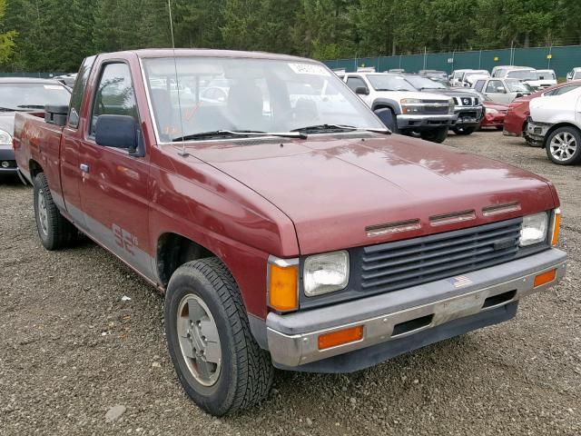 JN6HD16S0GW001322 - 1986 NISSAN D21 KING C MAROON photo 1