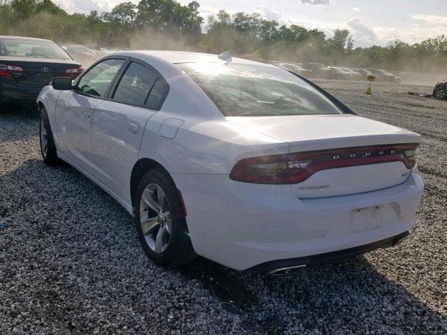 2C3CDXHG0GH112755 - 2016 DODGE CHARGER SX WHITE photo 3