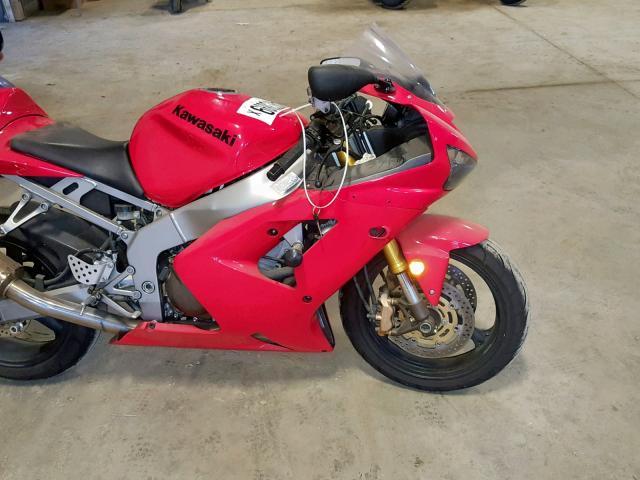 JKBZXJB163A014469 - 2003 KAWASAKI ZX636 B1 RED photo 5