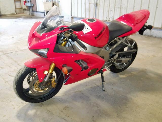 JKBZXJB163A014469 - 2003 KAWASAKI ZX636 B1 RED photo 9