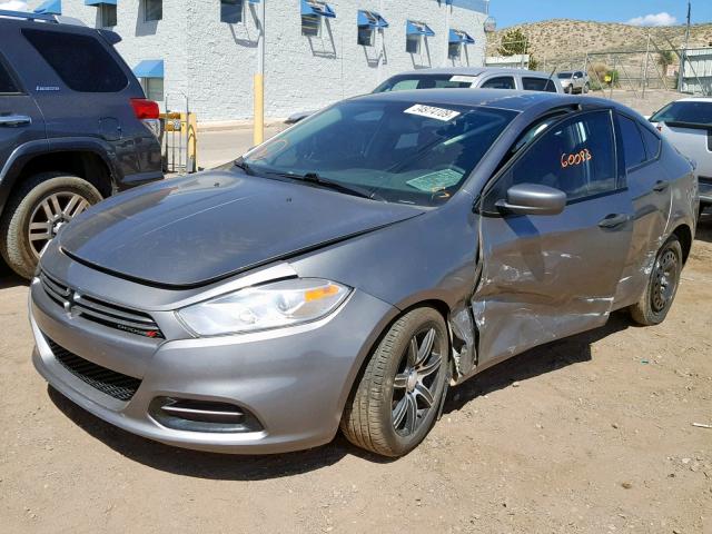 1C3CDFAA6DD345869 - 2013 DODGE DART SE GRAY photo 2