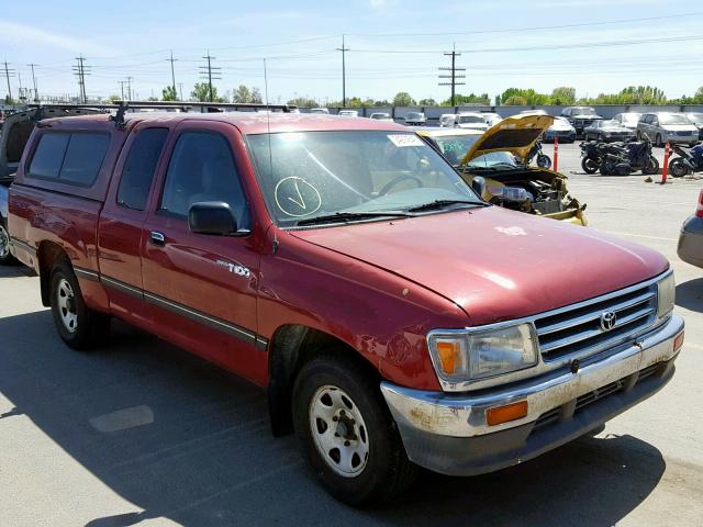 JT4TN12D8V0031217 - 1997 TOYOTA T100 XTRAC RED photo 1