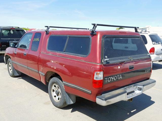 JT4TN12D8V0031217 - 1997 TOYOTA T100 XTRAC RED photo 3