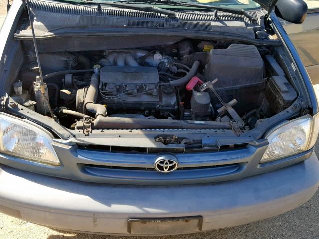 4T3ZF13C6YU188614 - 2000 TOYOTA SIENNA BLUE photo 7