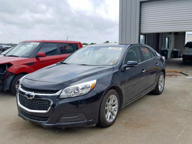 1G11C5SL6FF128502 - 2015 CHEVROLET MALIBU 1LT შავი ფოტო 2