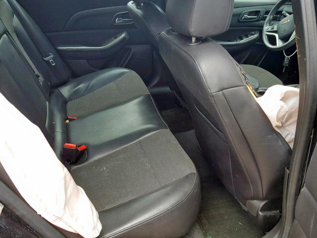 1G11C5SL6FF128502 - 2015 CHEVROLET MALIBU 1LT შავი ფოტო 6