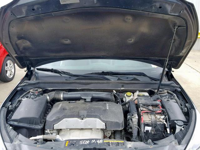 1G11C5SL6FF128502 - 2015 CHEVROLET MALIBU 1LT შავი ფოტო 7