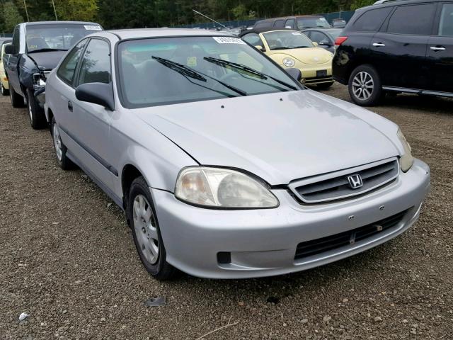 1HGEJ6228XL069680 - 1999 HONDA CIVIC DX SILVER photo 1