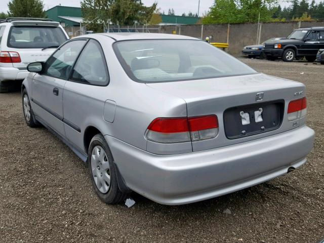 1HGEJ6228XL069680 - 1999 HONDA CIVIC DX SILVER photo 3